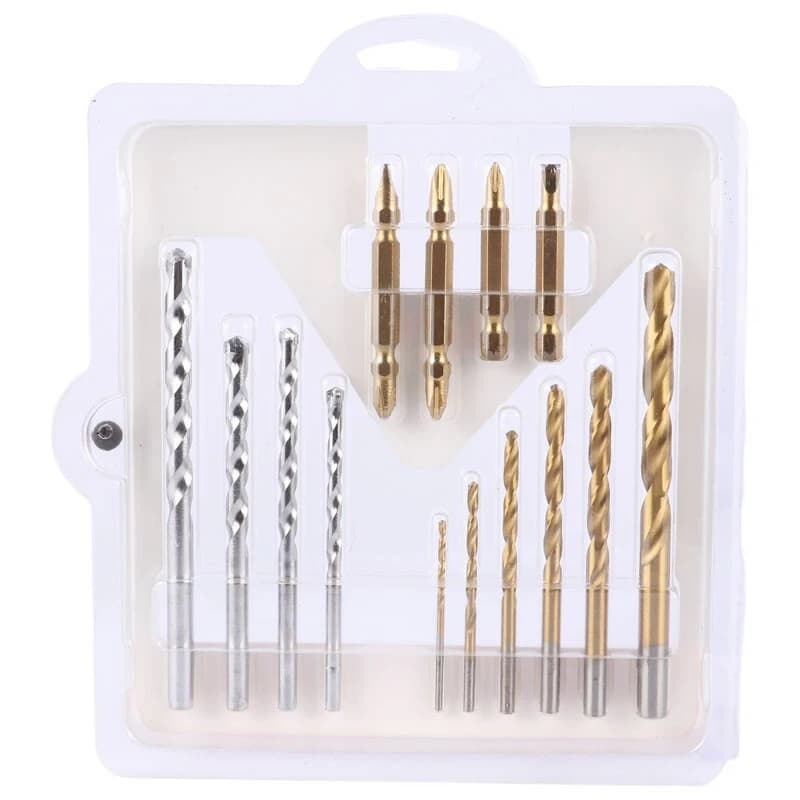 ست سری پیچ گوشتی و مته 14 عددی iVEK K-1010
