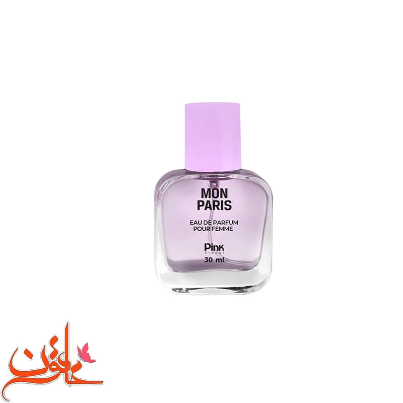 عطر جیبی زنانه پینک ویژوآل مدل Mon Paris حجم 30 میلی لیتر