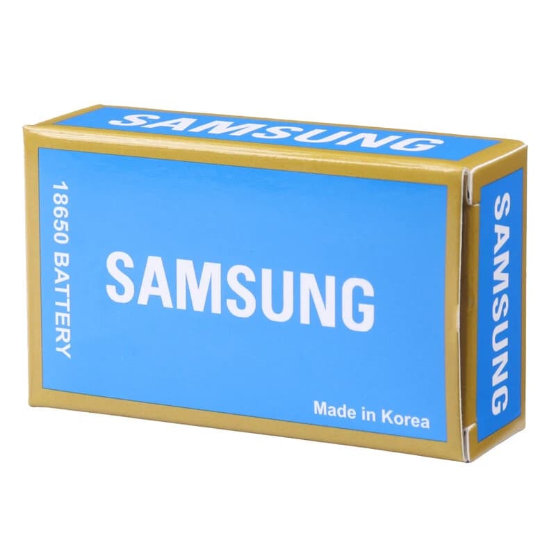 باتری لیتیومی شارژی Samsung 18650 3000mAh بسته 2 عددی کد 1 — تصویر ۲