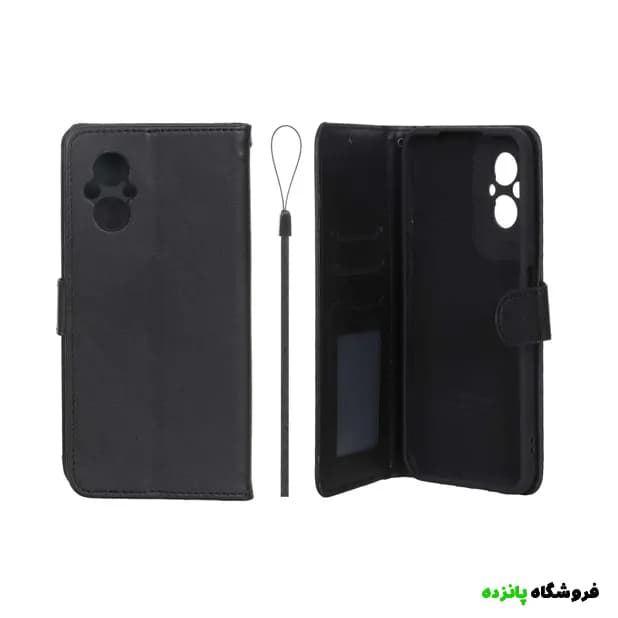 کیف موبایل مگنتی شیائومی Poco M5 داخل خز MNC Plus – مشکی