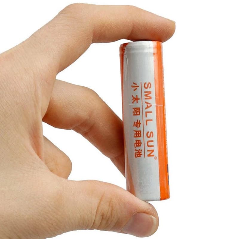 باتری لیتیومی شارژی Small Sun 18650 3200mAh شرینک — تصویر ۳