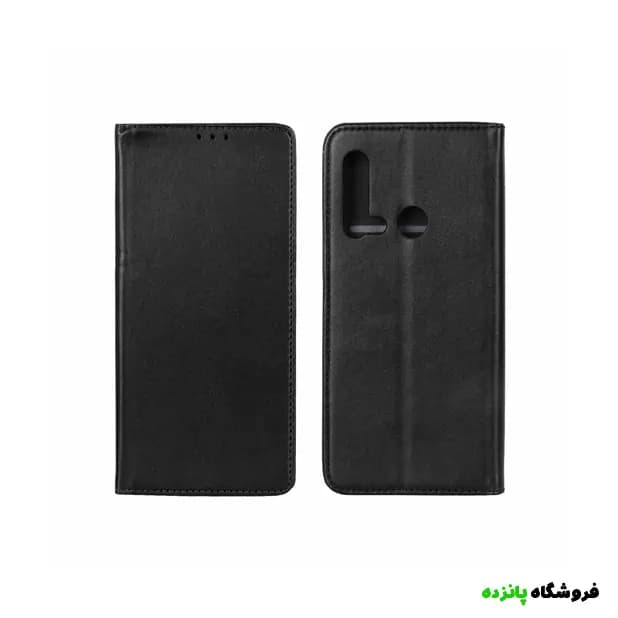کیف موبایل مغناطیسی هوآوی P20 Lite دور دوخت – مشکی