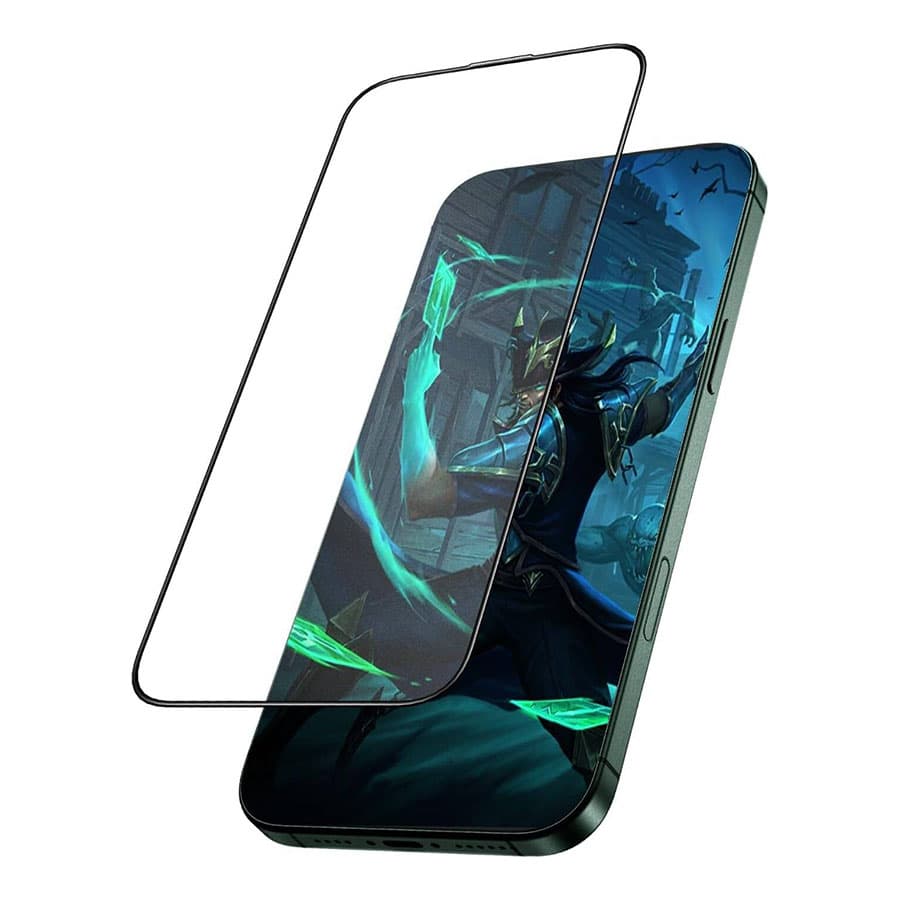 گلس مات پرایوسی گرین لاین آیفون 16 پرو Green Lion 9H Steve Matte Privacy Glass iPhone 16 Pro