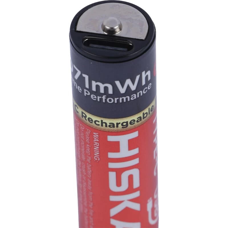 باتری چهارتایی قلمی شارژی هیسکا Hiska H16-AA4 AA 835mAh — تصویر ۴