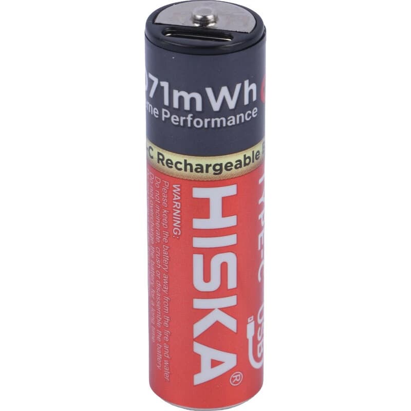 باتری چهارتایی قلمی شارژی هیسکا Hiska H16-AA4 AA 835mAh — تصویر ۵