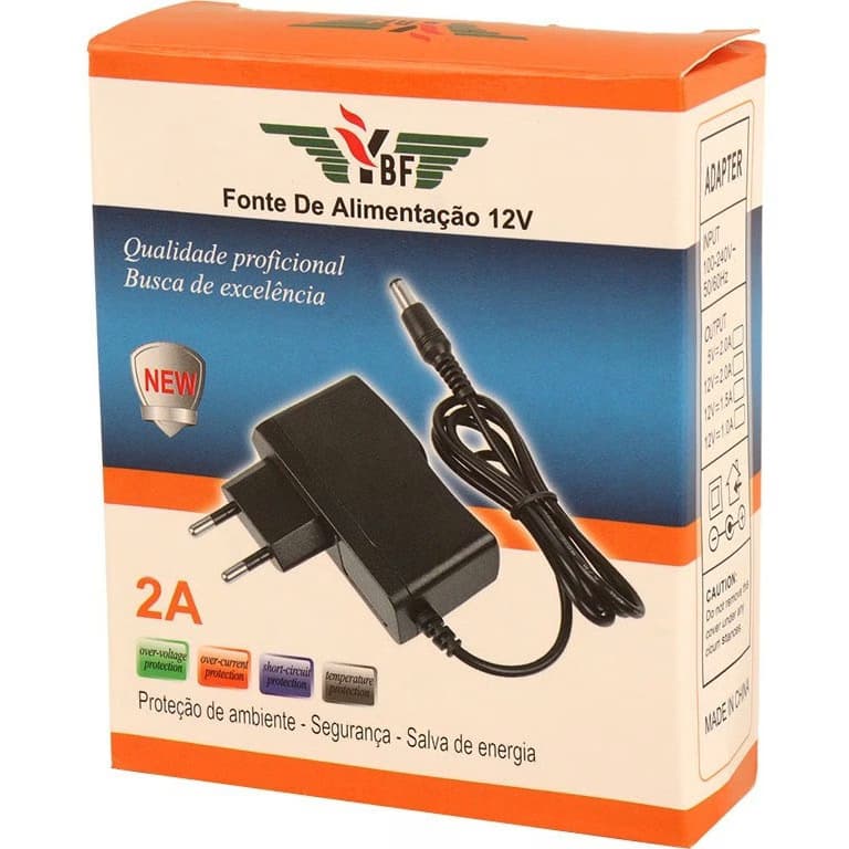 آداپتور 12 ولت 2 آمپر YBF — تصویر ۲