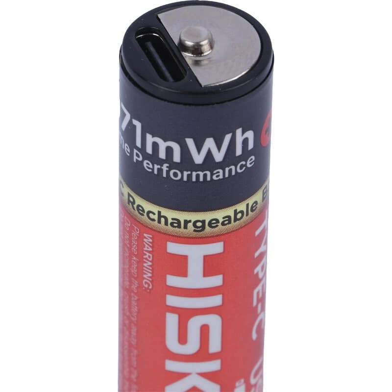 باتری دوتایی قلمی شارژی هیسکا Hiska H16-AA2 AA 835mAh — تصویر ۴