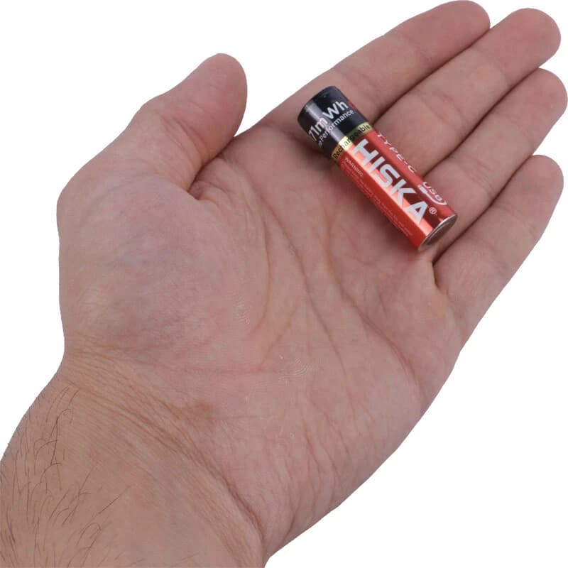 باتری دوتایی قلمی شارژی هیسکا Hiska H16-AA2 AA 835mAh — تصویر ۸