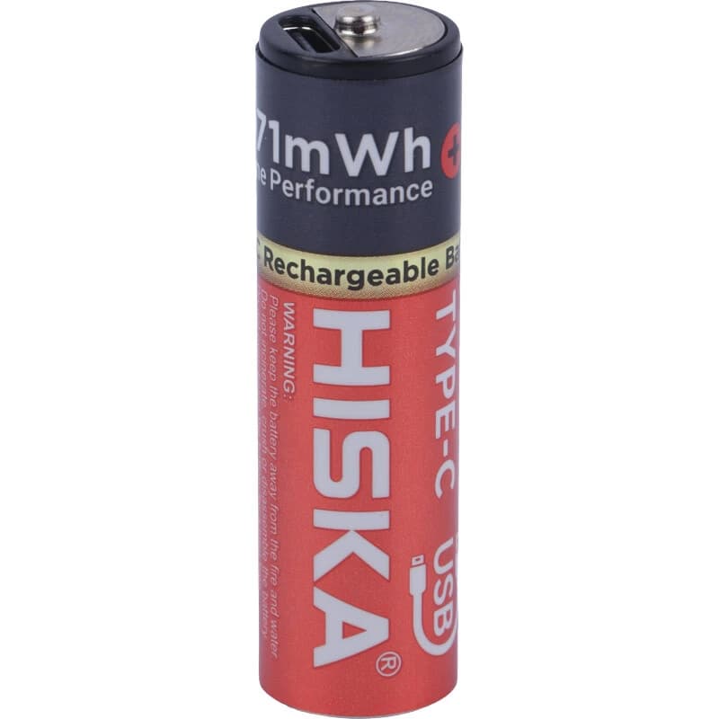 باتری دوتایی قلمی شارژی هیسکا Hiska H16-AA2 AA 835mAh — تصویر ۳