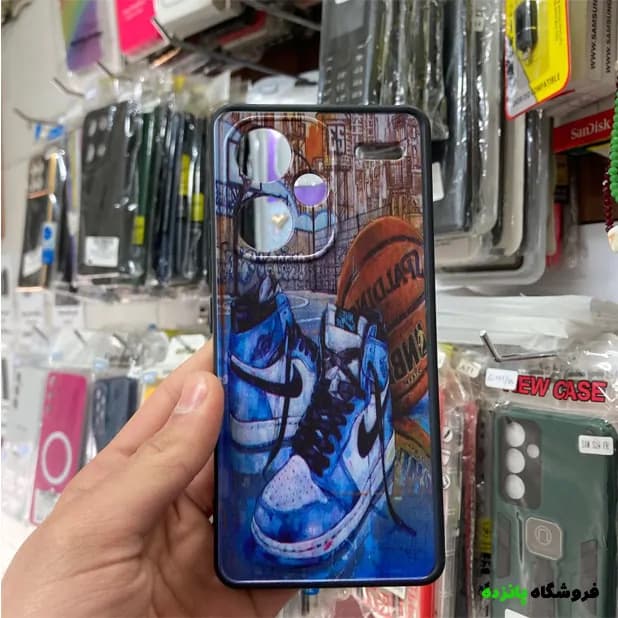 قاب طرح دار پالیز شیائومی Redmi Note 13 Pro Plus طرح کتونی