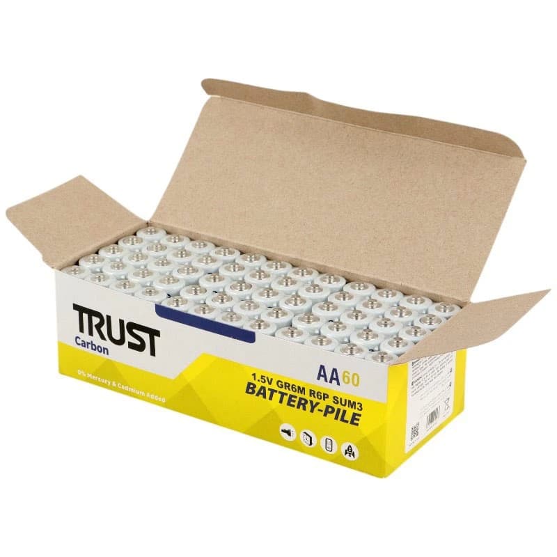 باتری چهارتایی قلمی تراست Trust Super Life R6P شرینک — تصویر ۳
