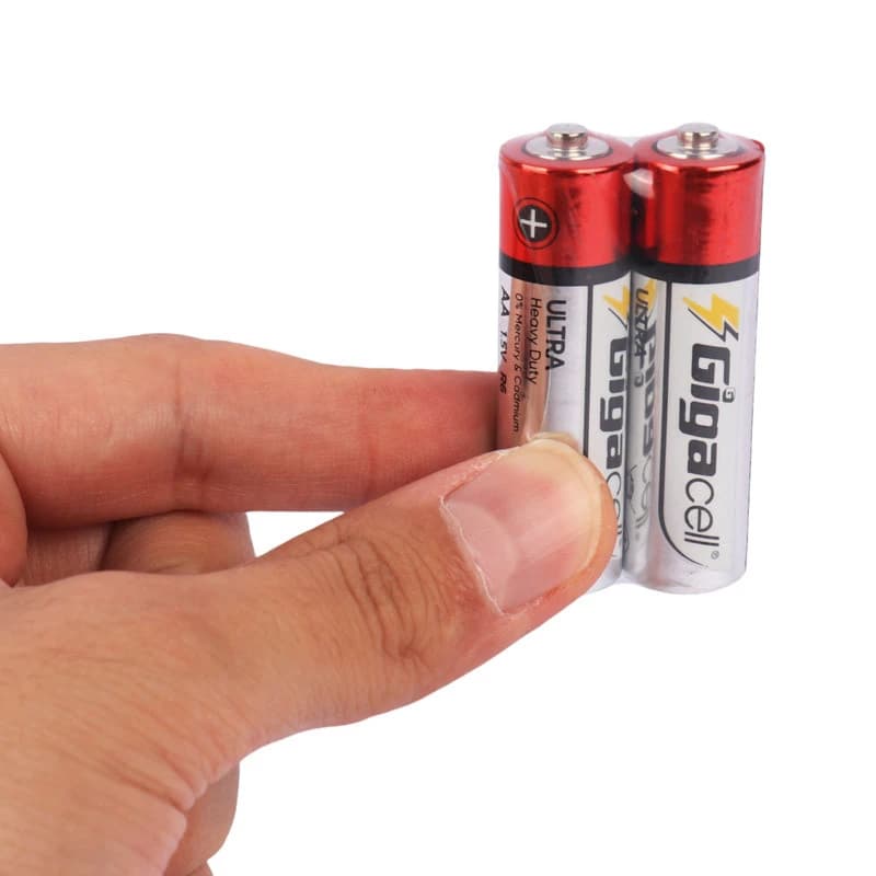 باتری دوتایی قلمی Gigacell Ultra Heavy Duty R6 1.5V AA شرینک — تصویر ۲