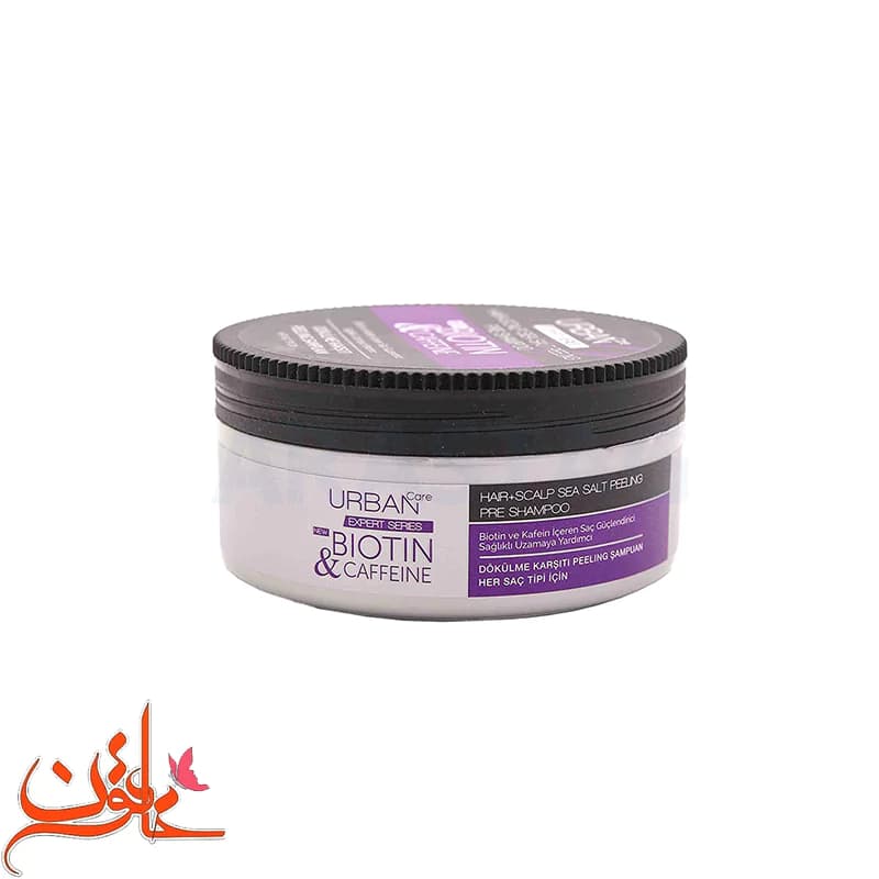 اسکراب کف سر اربان کر حاوی کافئین و بیوتین حجم 200 میل
