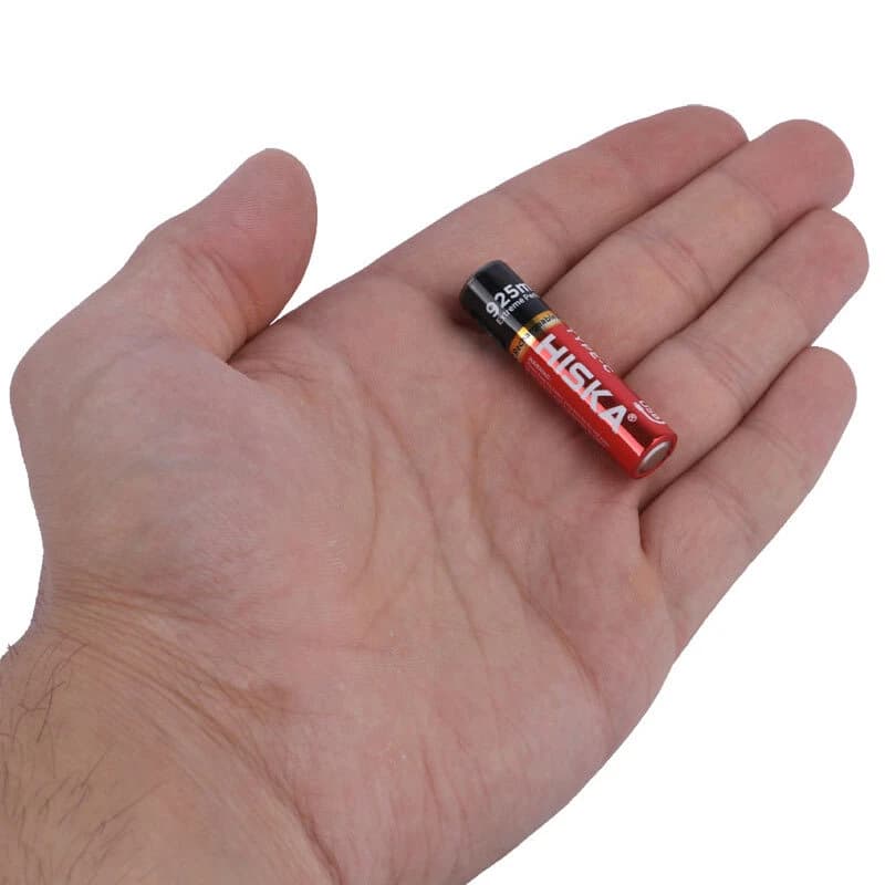 باتری دوتایی نیم قلمی شارژی هیسکا Hiska H16-AAA2 AAA 250mAh — تصویر ۷