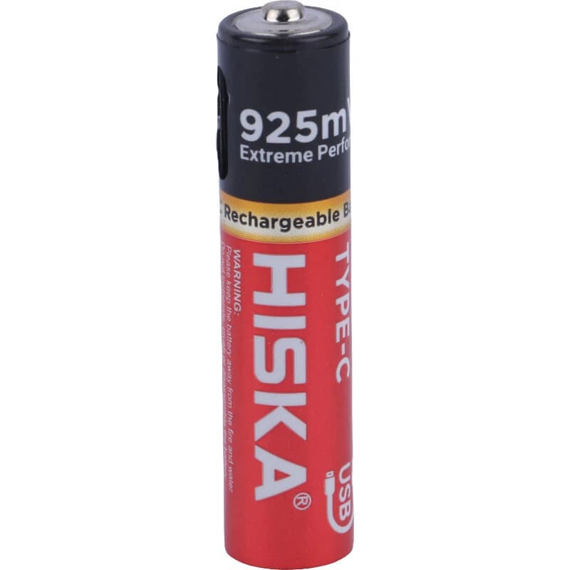 باتری دوتایی نیم قلمی شارژی هیسکا Hiska H16-AAA2 AAA 250mAh — تصویر ۳
