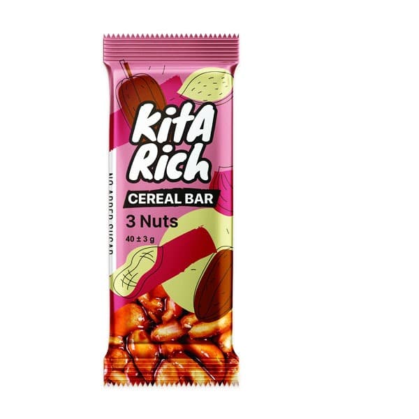 شکلات 3مغز 40 گرم کیتاریچ