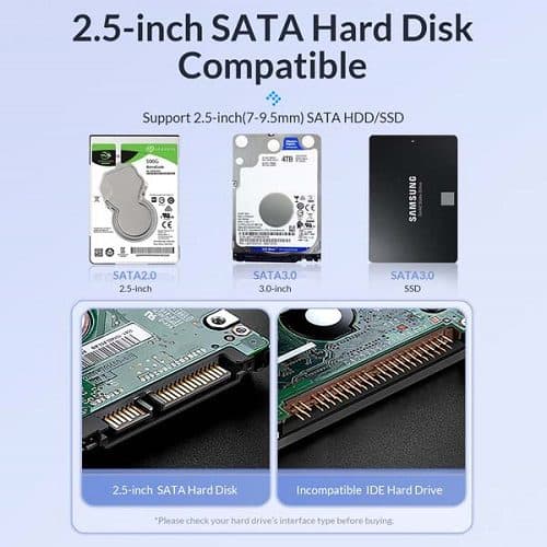 باکس هارد 2.5 اینچ USB 3.0 اوریکو مدل 2020U3-V1 — تصویر ۵