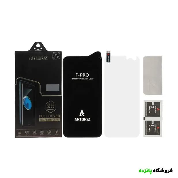 گلس شیشه ای اورجینال آیفون 6 پلاس با گلس پشت مدل Artoriz – مشکی