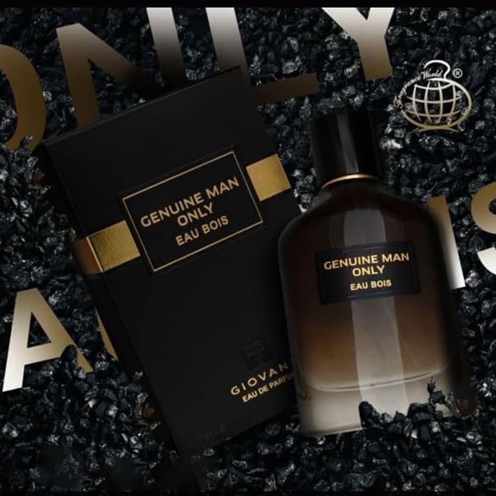 ادوپرفیوم جنیون من اونلی بویس فرگرانس ورد Genuine Man Only Eau Bois Fragrance World — تصویر ۴