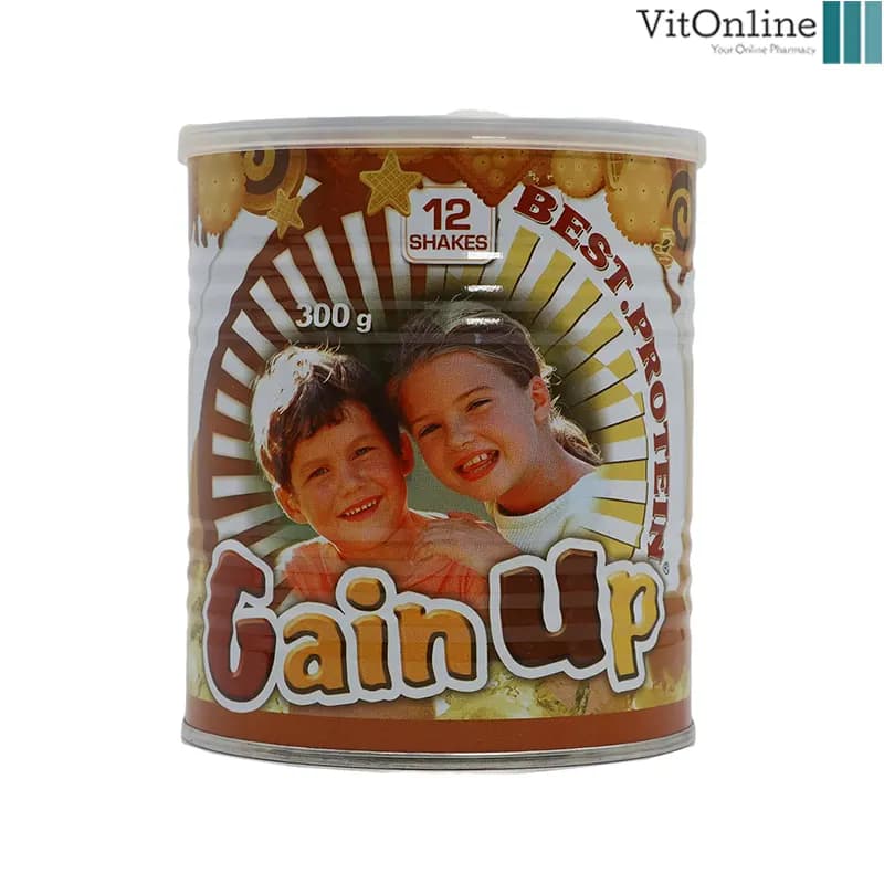 گین آپ کودک پودر خوراکی با طعم بیسکوئیتی ۳۰۰ گرم کارن