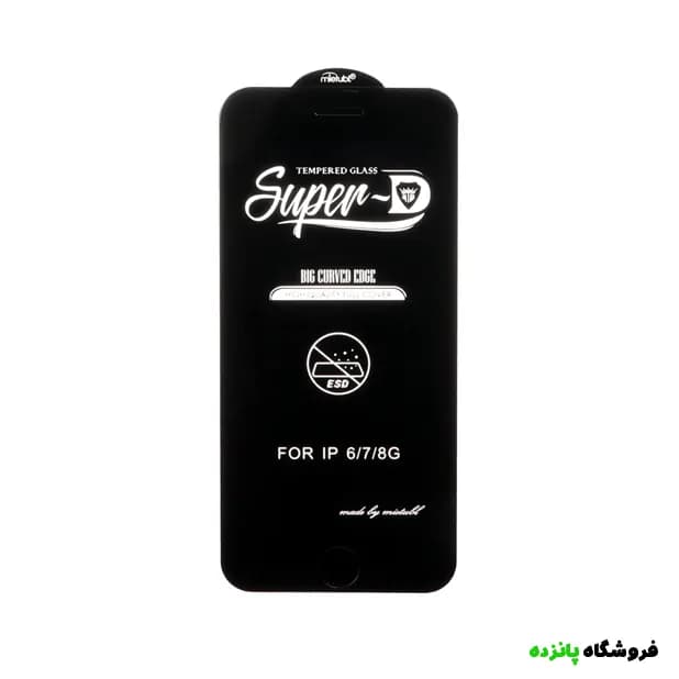 گلس آیفون 6 شیشه ای SuperD مدل MIETUBL – مشکی