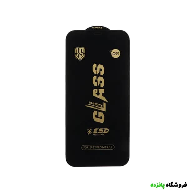 گلس آیفون 12 آنتی استاتیک مدل OG