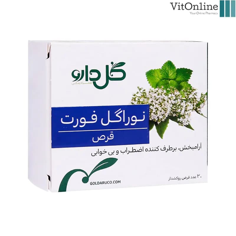 قرص نوراگل فورت گل دارو 30 عدد