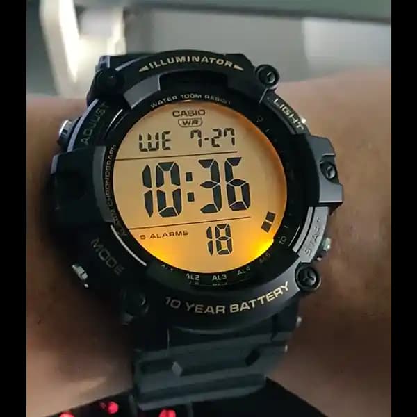 ساعت مچی مردانه کاسیو مدل AE-1500WHX-1A — تصویر ۴