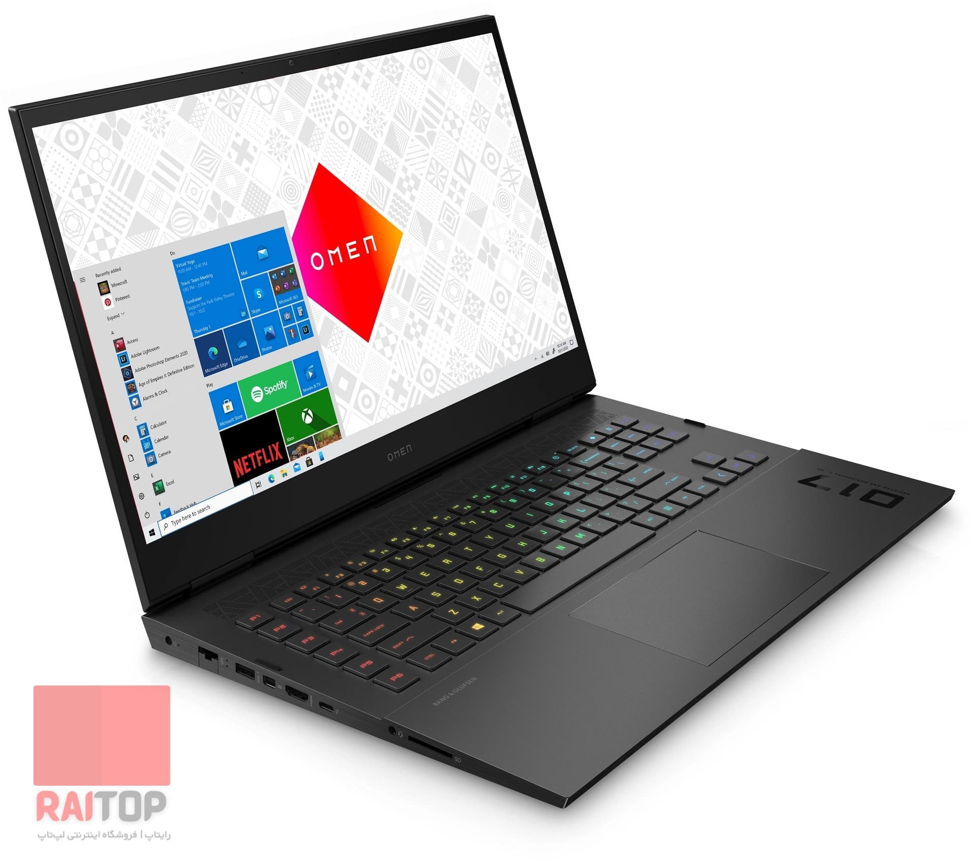 لپ تاپ گیمینگ 17 اینچی HP مدل Omen 17-CK2 13900HX — تصویر ۳