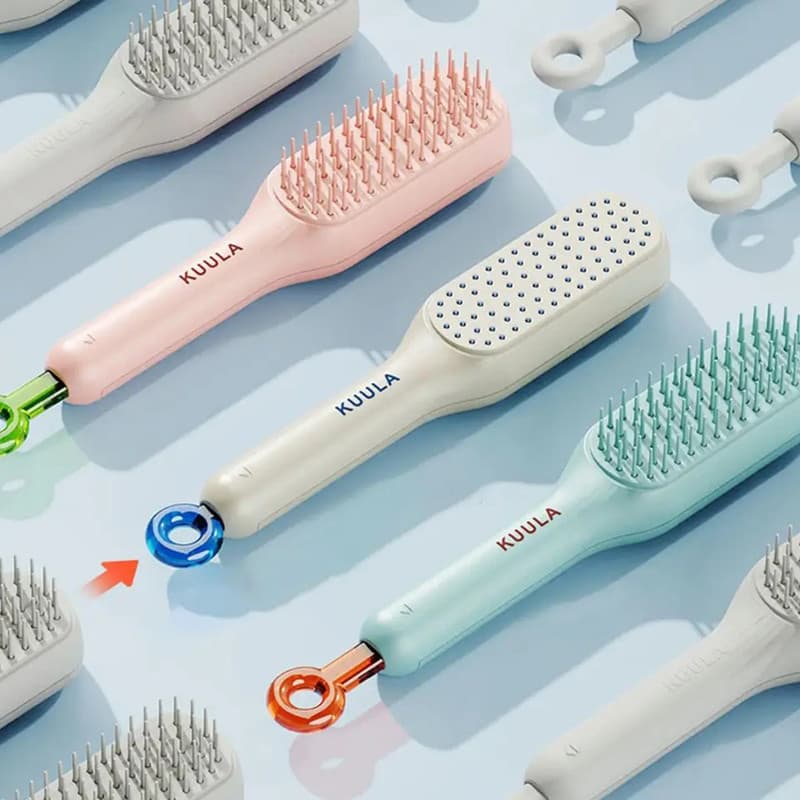 برس مو کولا مدل Self-cleaning majic — تصویر ۳