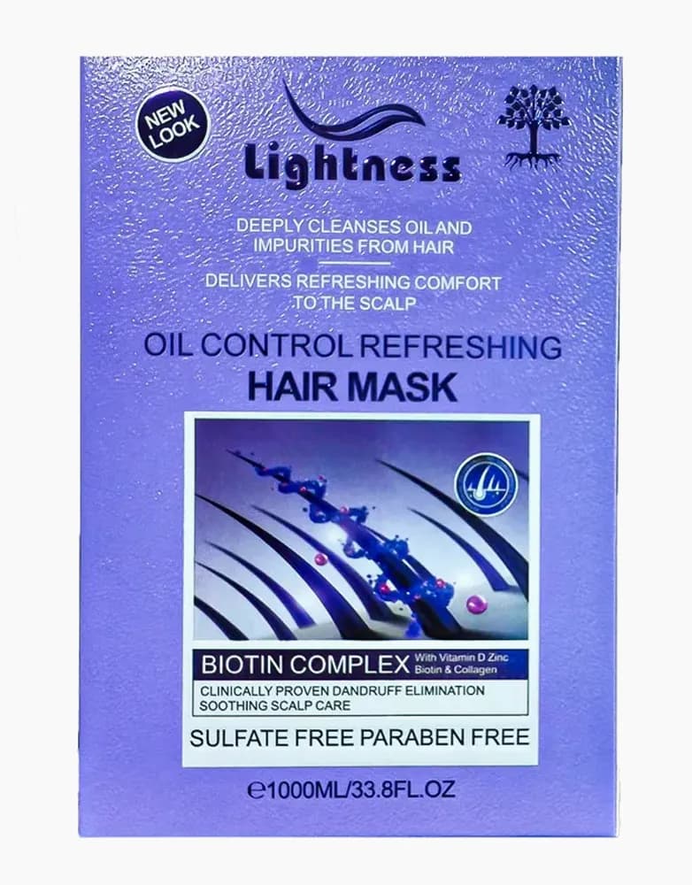 ماسک مو لایتنس موهای چرب مدل Oil Control Refreshing | حجم 1000 میل