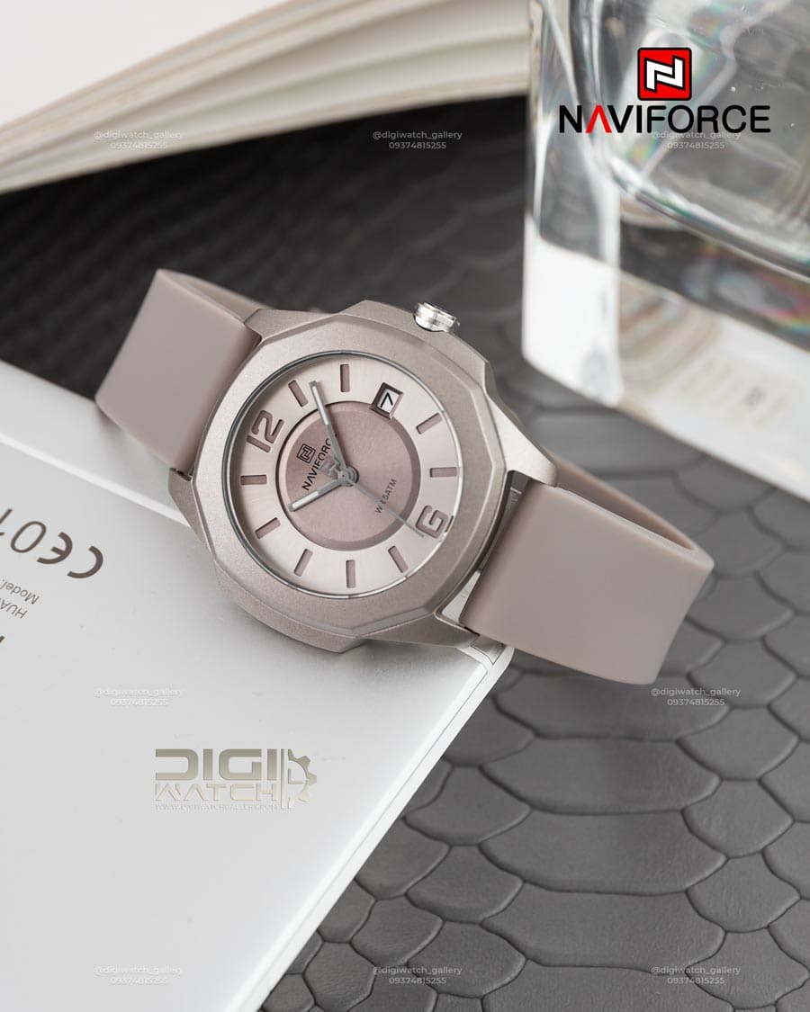 ساعت مچی زنانه نیوی فورس مدل NAVIFORCE NF7107 GY/GY — تصویر ۱۱