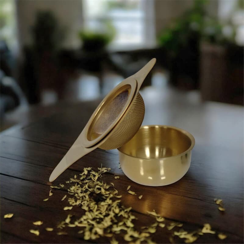 چای صاف کن استیل پایه دار Q824 — تصویر ۸
