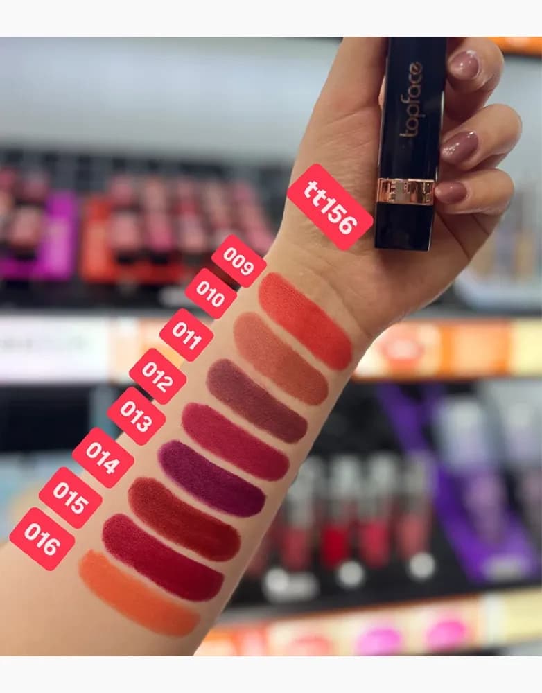 رژ لب جامد تاپ فیس مدل Instyle creamy lipstick — تصویر ۴