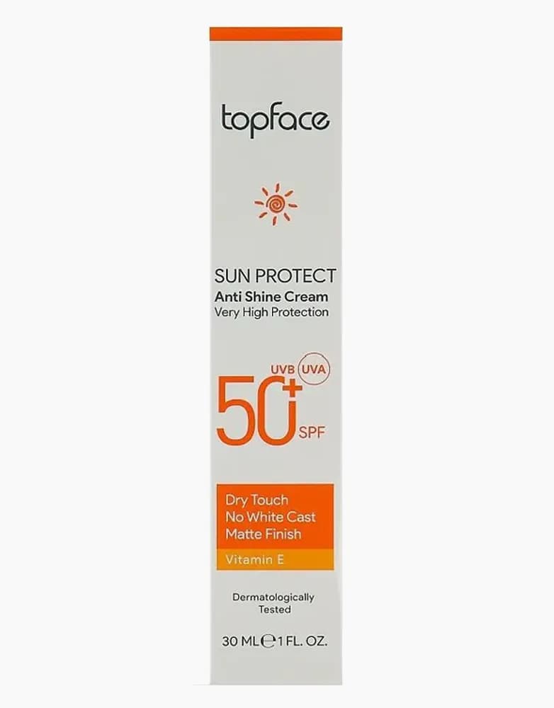 ضد آفتاب بی رنگ تاپ فیس | SFP50+ | حجم 30 میل