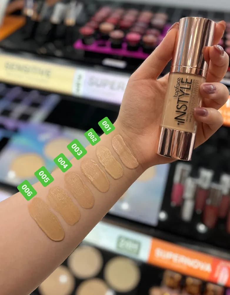 کرم پودر تاپ فیس مدل Instyle | حجم 30 میل | spf +20 — تصویر ۲