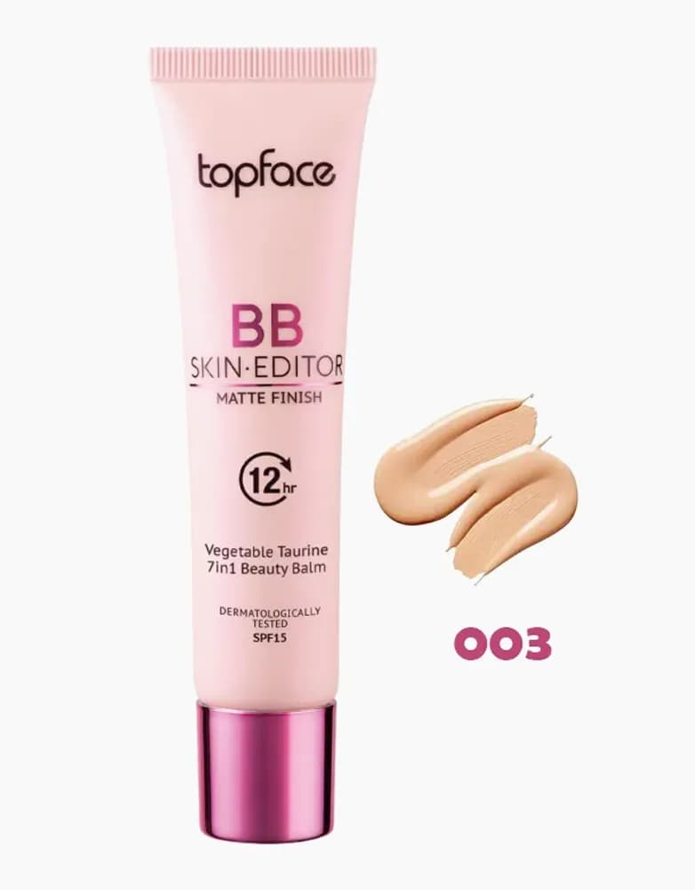 بی بی کرم تاپ فیس مدل Matte Finish | حجم 30 میل — تصویر ۲