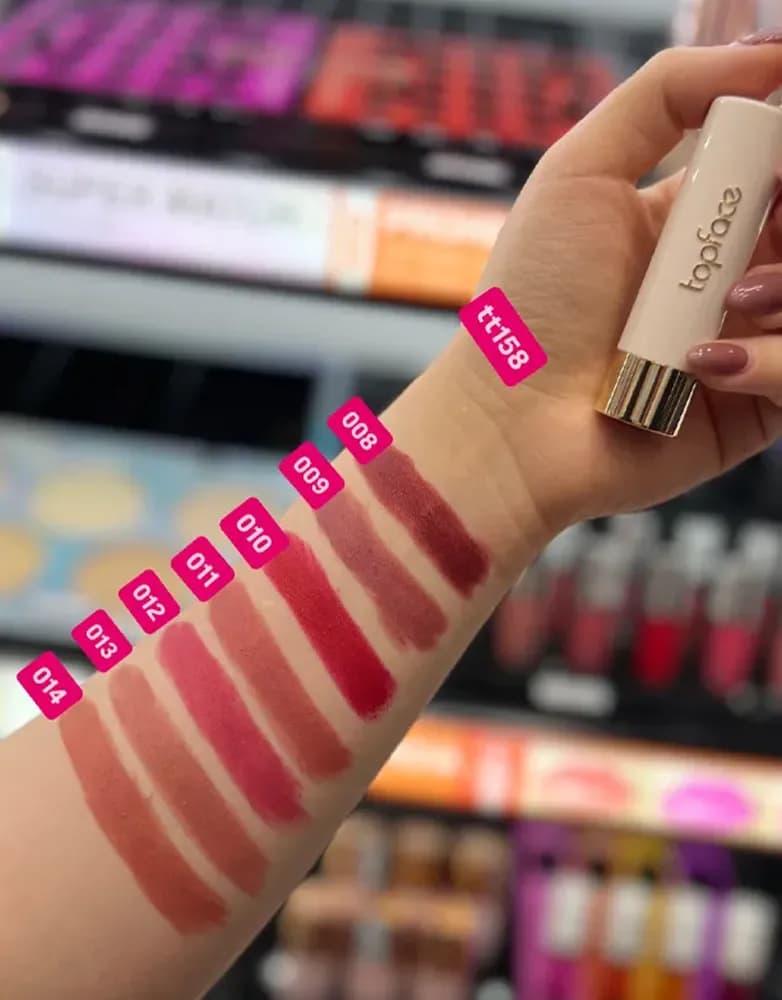رژ لب جامد تاپ فیس مدل Soft Matte — تصویر ۲