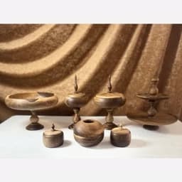 سرویس پذیرایی دست ساز چوبی — تصویر ۲
