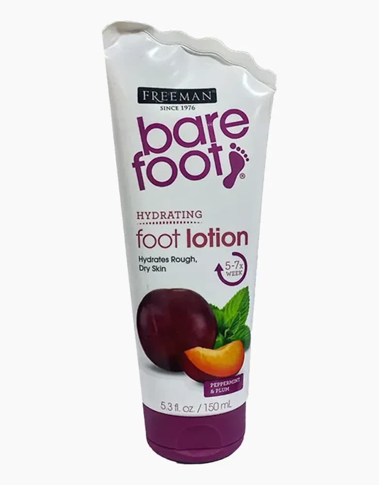 لوسیون تغذیهکننده پا نعناع فلفلی و آلو فریمن سری Bare Foot | حجم 150 میل — تصویر ۲