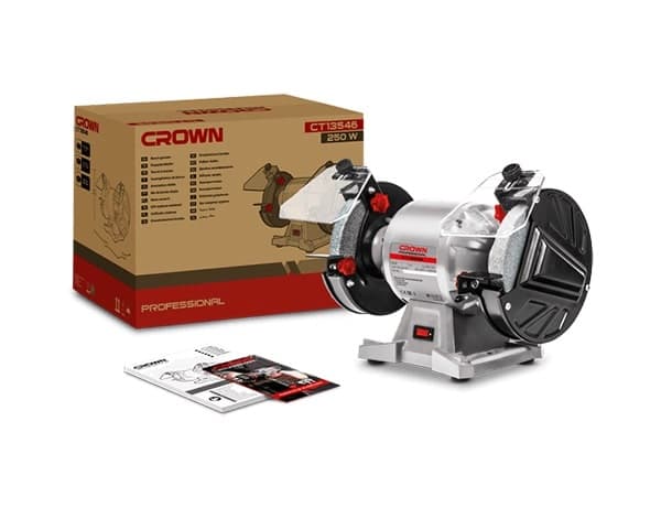 سنگ سنباده رومیزی کرون 150 میلی‌ متر مدل CT13546 — تصویر ۲