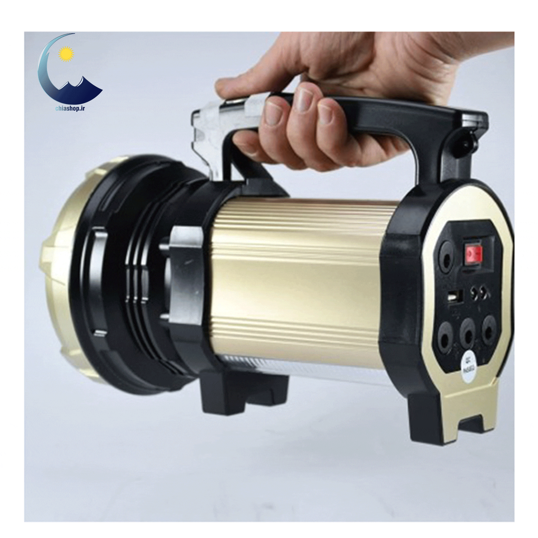 نورافکن دستی و چراغ قوه شکاری مدل flashlight LL-5806 — تصویر ۳