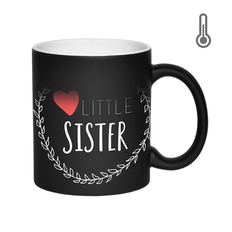 ماگ حرارتی طرح Little Sister کد 1356