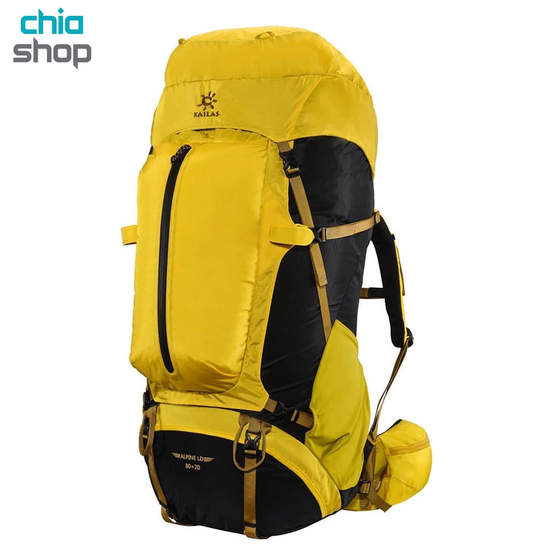 کوله پشتی آلپاین کایلاس 80+20 لیتری مدل Alpine Guide Hiking Backpack — تصویر ۲