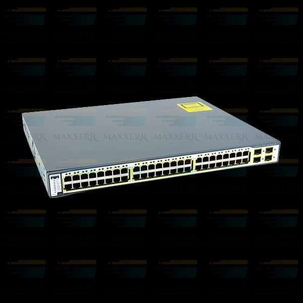سوئیچ شبکه سیسکو مدل Cisco WS-C3750-48PS-S — تصویر ۶