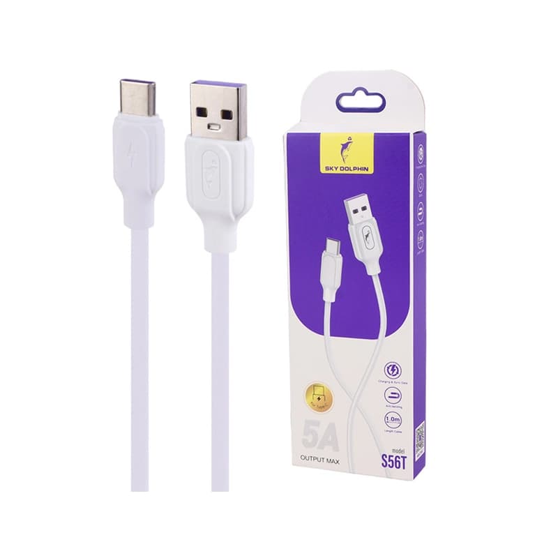 کابل شارژ تایپ سی SKY DOLPHIN S56T