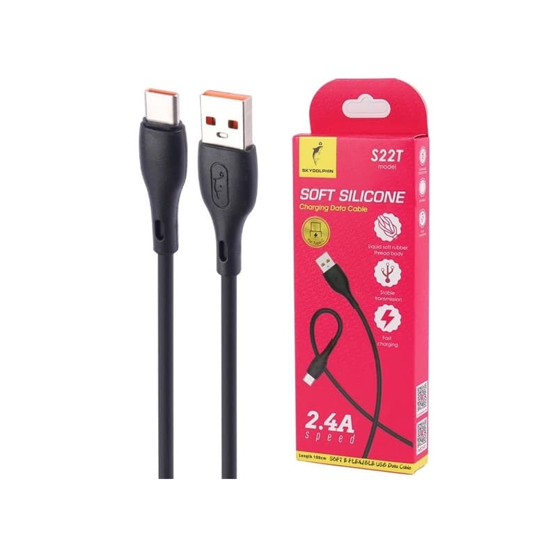 کابل شارژ تایپ سی SKY DOLPHIN S22T