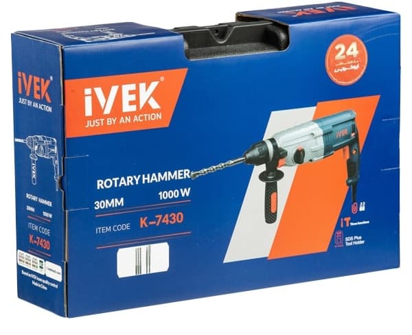 دریل بتن کن ایوک 3 کیلویی مدل K-7430 — تصویر ۷