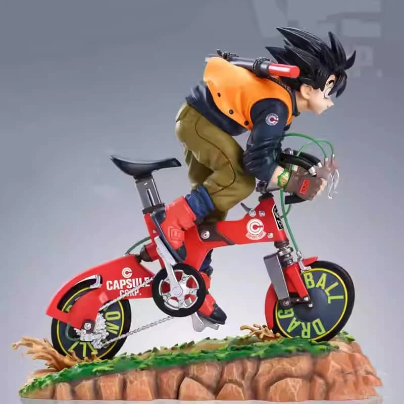 فیگور طرح گوکو دوچرخه سوار Goku مدل دراگون بال Dragon Ball — تصویر ۳
