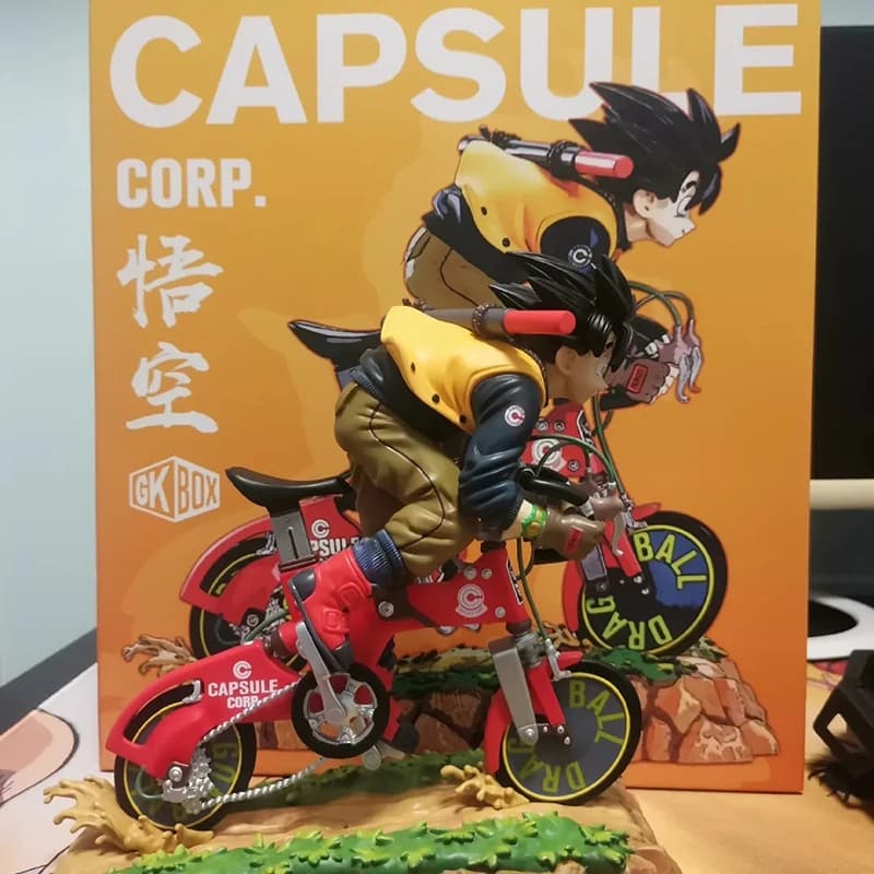 فیگور طرح گوکو دوچرخه سوار Goku مدل دراگون بال Dragon Ball — تصویر ۶
